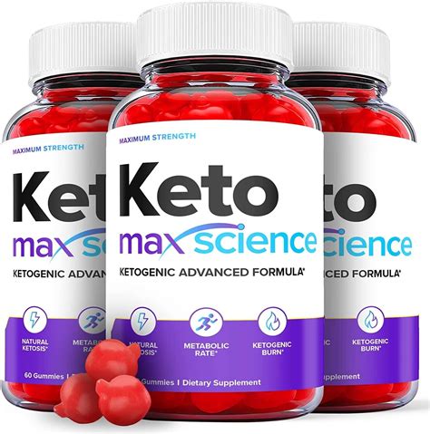 3 Pack Keto Max Science Gummies Keto Max Science Acv Gummies Weight