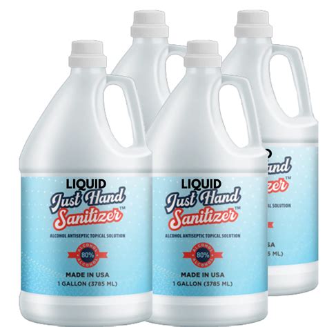 Gallon Liquid Hand Sanitizer Bottles Watson Distributing