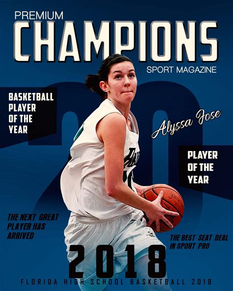 Basketball Magazine Cover