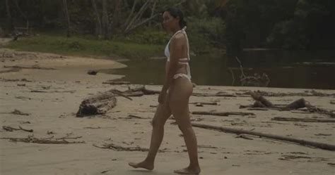 A Very Sexy Girl In A String Bikini Walk Stock Video Pond5