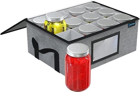 Jarmax 32 Oz Mason Jar Organizer Keep Your Canning Jars