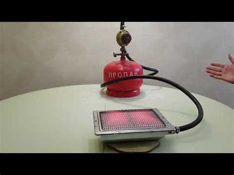 Vulkan 3 кВт. Инфракрасная газовая керамическая горелка - YouTube