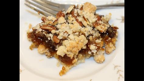 Making Mincemeat Fruit And Nut Bars Borden None Such Recipe Youtube