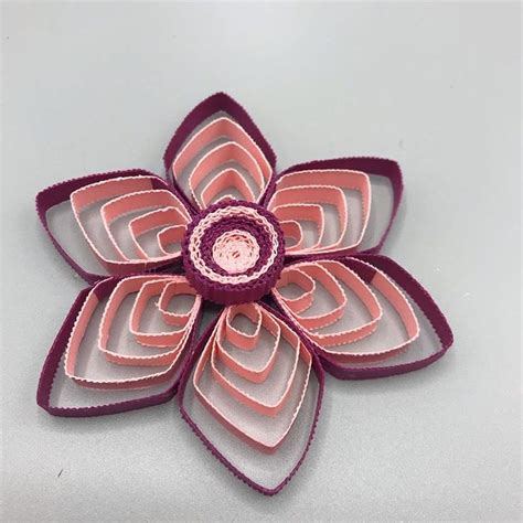 Another Flory Shape With My New Quilling Pin Board Quilling