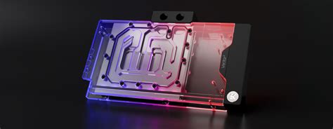 Ek Quantum Vector² Strix Tuf Rtx 4080 Abp Set D Rgb Nickel Plexi Bilgisayar Sıvı Soğutma