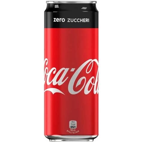 Coca Cola Zero Zuccheri Cl Lattina Baby