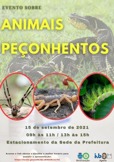 Evento sobre Animais Peçonhentos Prefeitura Municipal de São José do