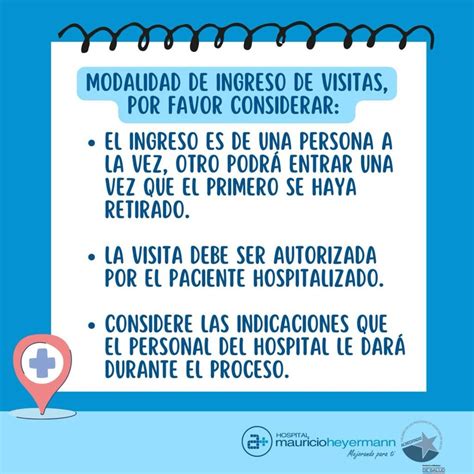 COMUNICAMOS NUEVO HORARIO DE VISITAS A PACIENTES HOSPITALIZADOS