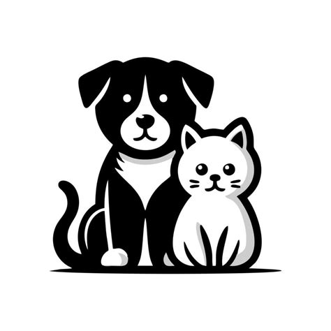 Dog And Cat Logo Design 45815115 Vector Art At Vecteezy