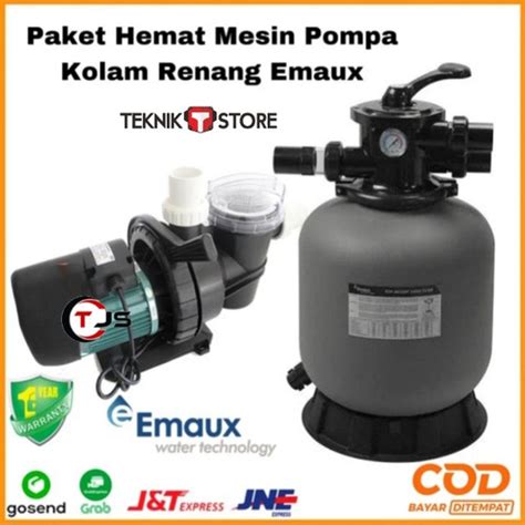 Jual Paket Pompa Kolam Renang Emaux Sc Hp Sand Filter P