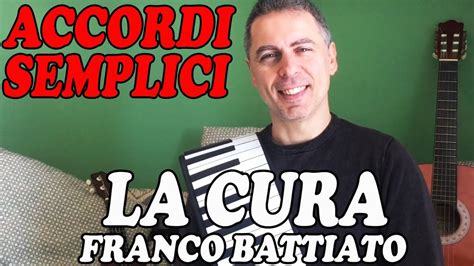 La Cura Franco Battiato Tutorial Pianoforte Accordi Facili