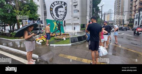 Santos Sao Paulo Br Sil Th D Cembre Int Hommage Pele Le