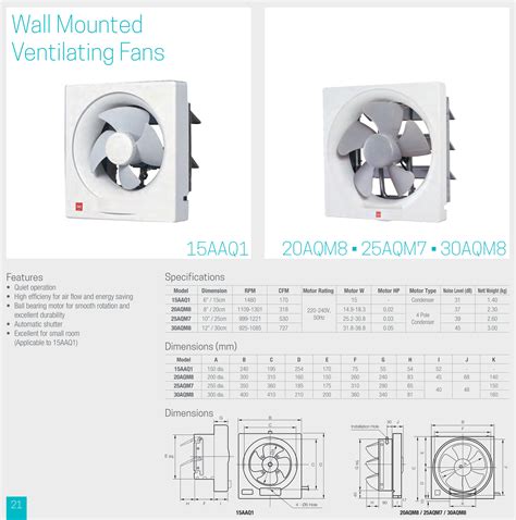 Kdk Ceiling Exhaust Fan Catalogue Shelly Lighting