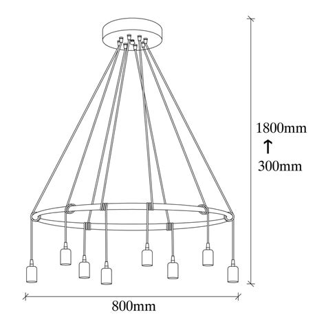 Cleo fekete fém függőlámpa Opviq lights Bonami