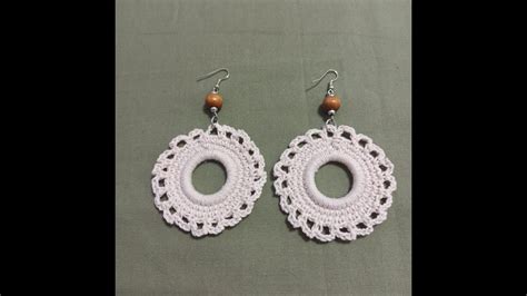 Orecchini All Uncinetto Facili E Veloci Easy Crochet Earrings Youtube