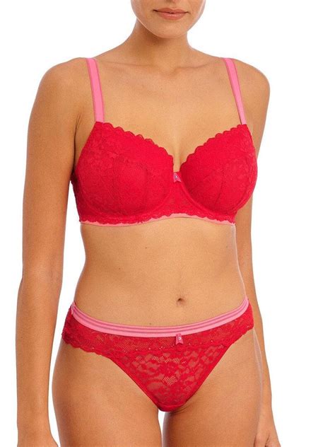 Soutien gorge paddé avec armatures Offbeat Rouge Kiabi 32 37