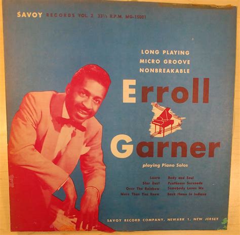 Erroll Garner - Errol Garner Playing Piano Solos | Discogs