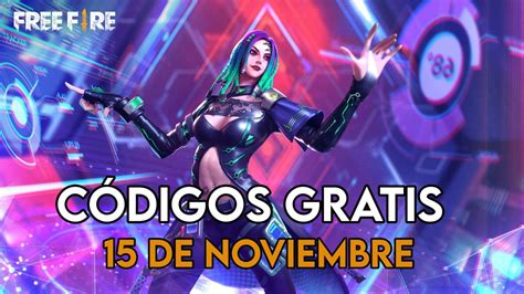 Free Fire Códigos de hoy martes 15 de noviembre de 2022 recompensas