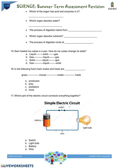 Grade 3 Science Weather Worksheets