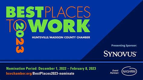 2023 Best Places To Work® Nominate A Company Today Huntsville