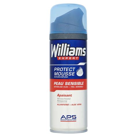 Williams Mousse à Raser Peau Sensible 200 ml Carrefour Site