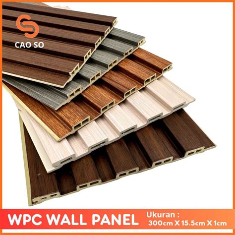 Jual Wpc Wall Panel Meter Dekorasi Dinding Kayu Wallpanel Woodpanel