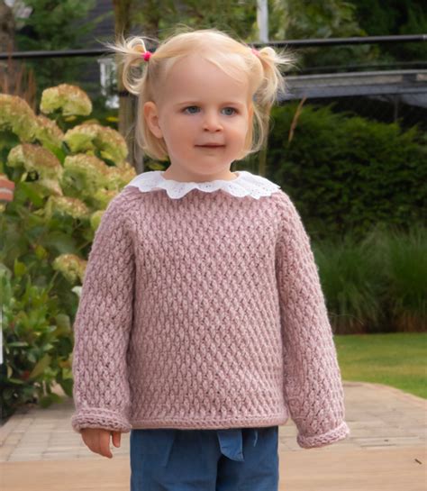 Crochet Child Sweater Pattern Free Frosty Alpine Sweater