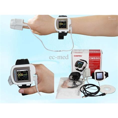 Jual Contec CMS50I Wrist Watch Fingertip Pulse Oximeter With Display PR