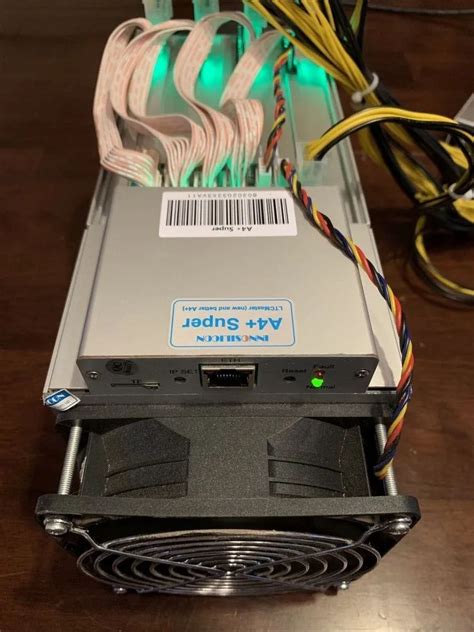 Innosilicon T T Sha Asic Miner With Psu Power Alkaloids