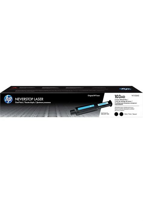 Hp Ad Dual Pack Black Original Neverstop Laser Toner Reload Kit At