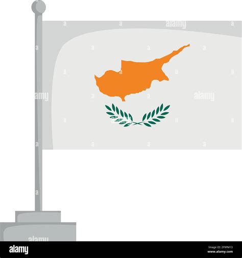 National Flag Of Cyprus Vector Illustration Stock Vector Image And Art