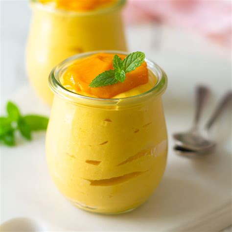 Mango Mousse Maken Een Hemelse Traktatie