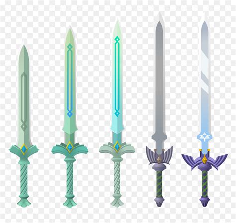 The Evolution Of The Master Sword In Skyward Sword - Goddess Sword Skyward Sword, HD Png ...