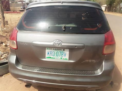 Super Clean Nigeria Used Toyota Matrix 2005 Model With Duty For Sale