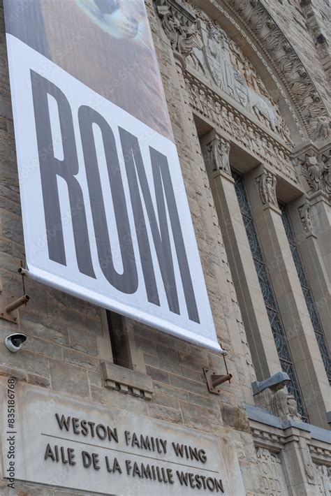 Facade And Queens Park Entrance To The Royal Ontario Museum The 1933 Addition Now Weston