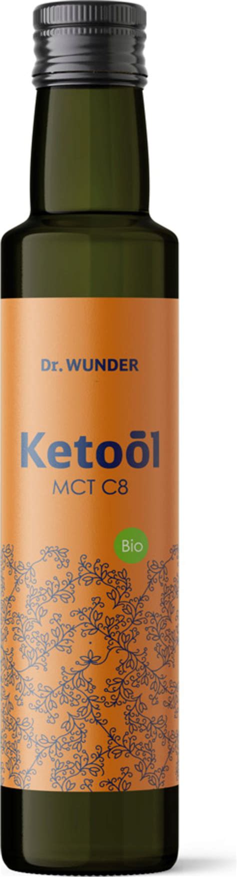 Organic Keto Oil 500 Ml Dr Wunder VitalAbo Online Shop Europe