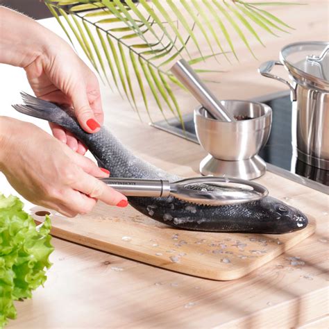 Нож для чистки рыбы, 25 см, сталь, Spiro — купить в интернет-магазине ...