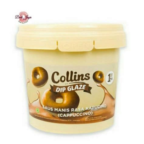 Jual Collins Dip Glaze Cappuccino Kg Shopee Indonesia