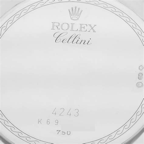 Rolex Cellini White Gold 42439 Stock 59725 Swisswatchexpo