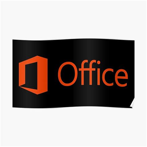 "Microsoft office" Poster by sonstun | Redbubble