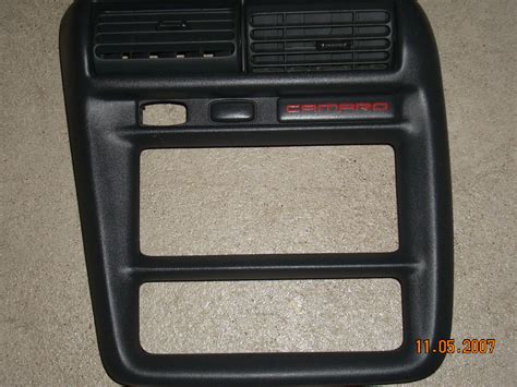 3rd And 4th Gen Camaro Radio Bezel Third Generation F Body Message Boards