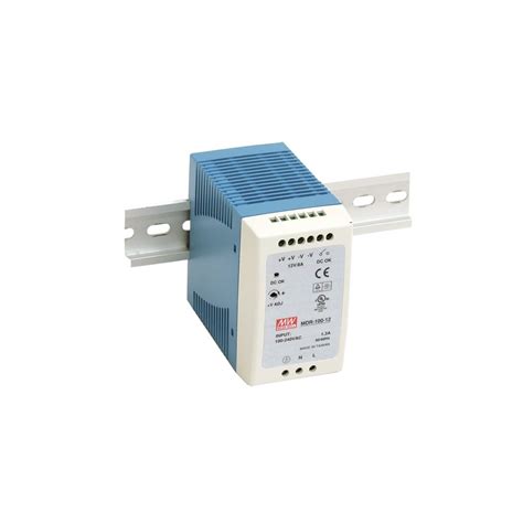 MDR 100 24 Alimentatore Meanwell 100W 24V 4A Din Rail