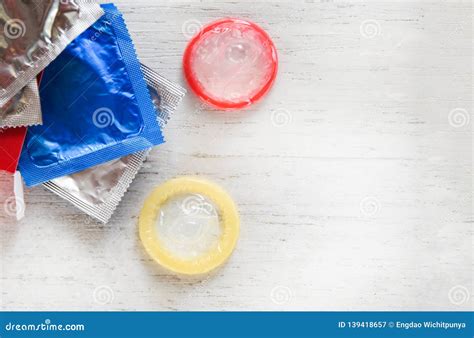 Condom Prevent Pregnancy Contraception Valentines Safe Sex Concept Stock Image Image Of Male