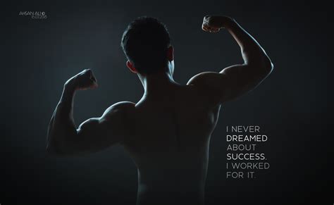 Bodybuilding Silhouette Wallpaper