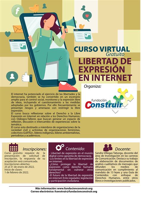 Curso Virtual Libertad De Expresión En Internet Fundación Construir