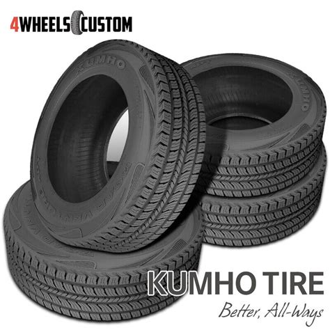 4 X New Kumho KL51 Road Venture APT 215 75R16 101T Highway All Season