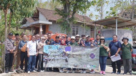 PHRI DIY Berikan Bantuan Air Bersih Ke Tepus Gunungkidul Perhimpunan