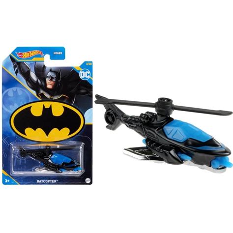 Escala de helicóptero de brinquedo Mattel Hot Wheels Batman PcComponentes pt