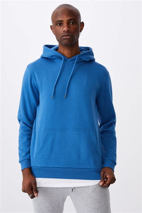 Basic Hoodie Cobalt Smoke Factorie Hoodies And Sweats