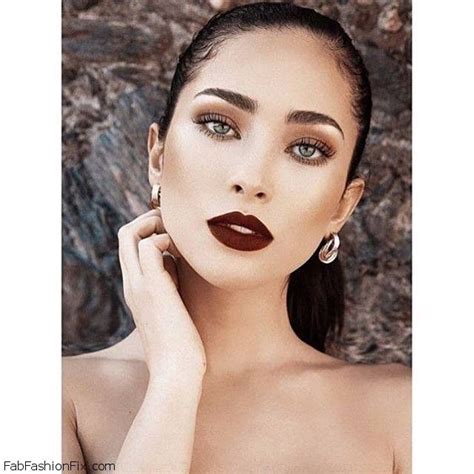 Dark Red Lipstick Makeup Looks - Mugeek Vidalondon